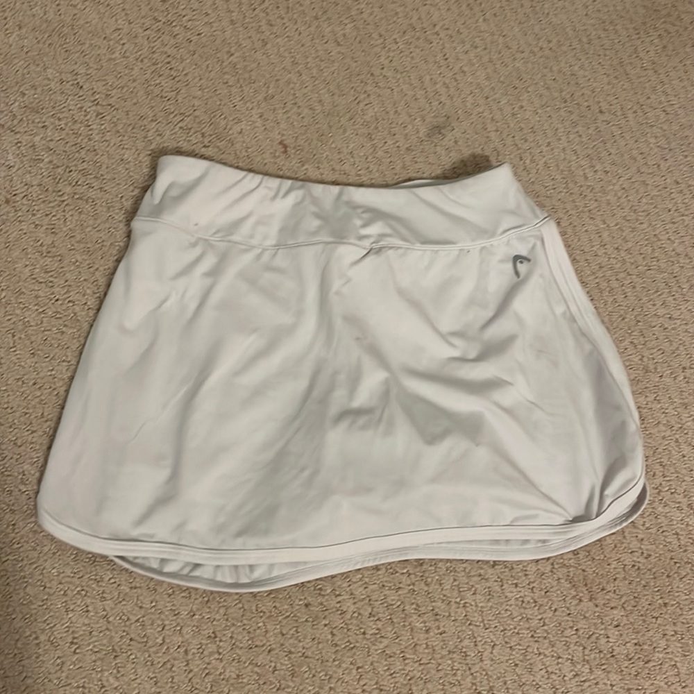 white HEAD tennis skirt. size XS.